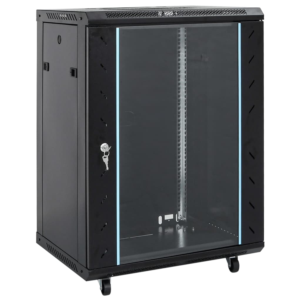 15U Netzwerkschrank Auf Rollen 19&quot; Ip20 60X45X86 Cm