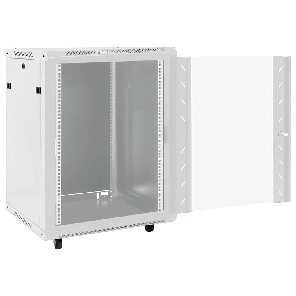 15U Netzwerkschrank Auf Rollen 19&quot; Ip20 60X45X86 Cm