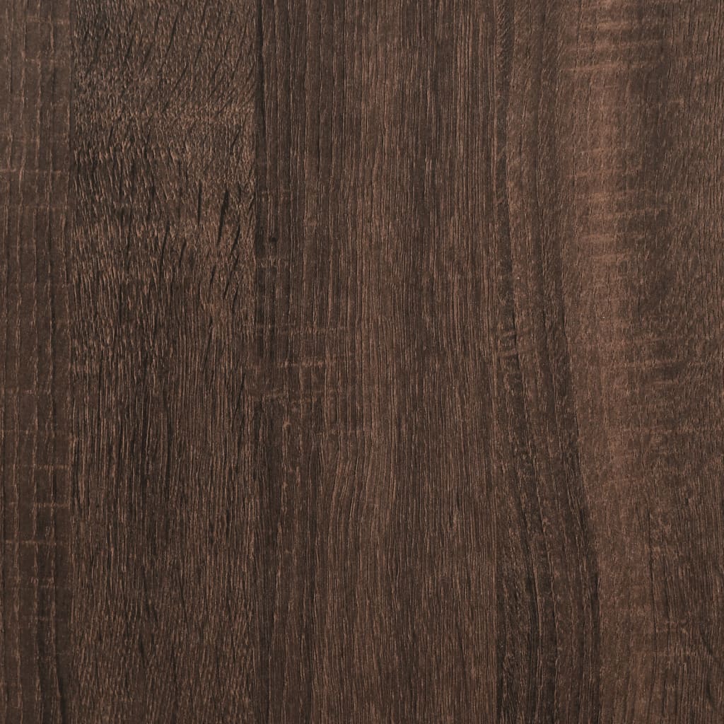 Nachttisch Braun Eichen-Optik 40X30X40 Cm Holzwerkstoff