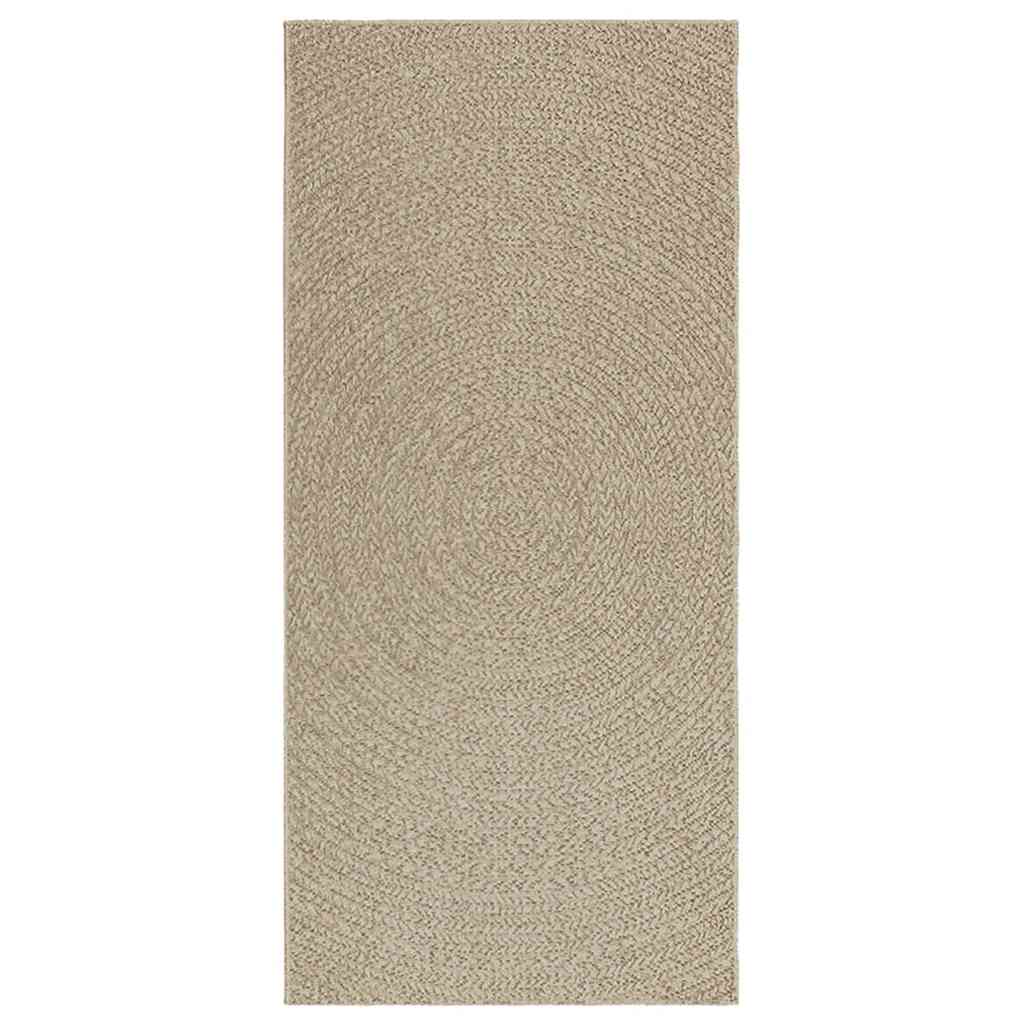 Teppich Zizur Jute-Optik Indoor Und Outdoor Beige