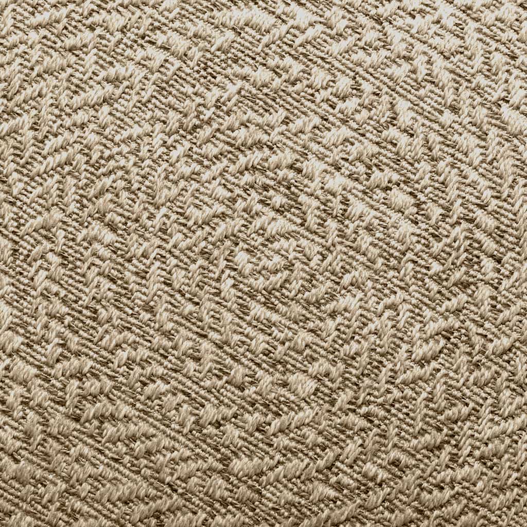 Teppich Zizur Jute-Optik Indoor Und Outdoor Beige