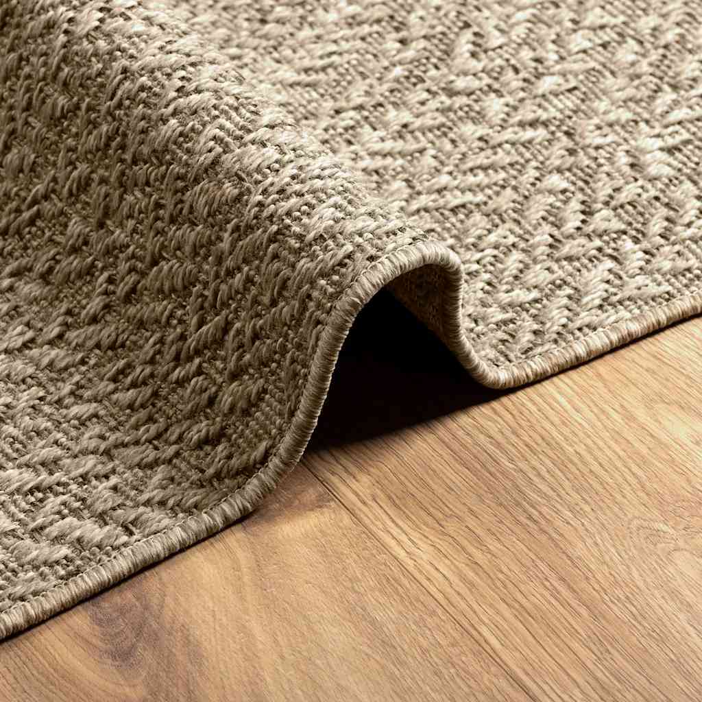 Teppich Zizur Jute-Optik Indoor Und Outdoor Beige