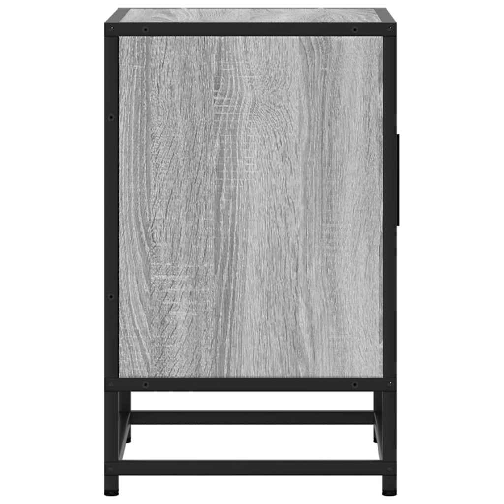 Nachttisch 40X31X50 Cm Holzwerkstoff Und Metall