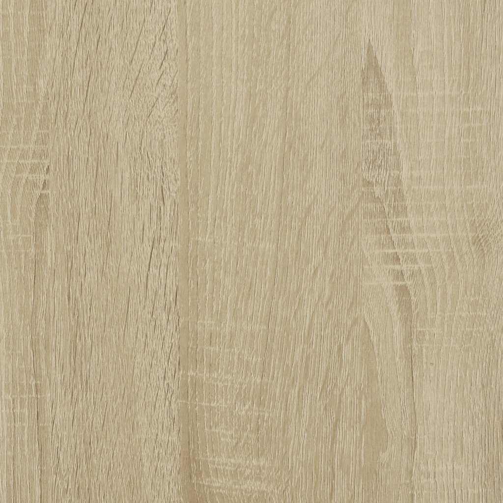 Nachttisch Sonoma-Eiche 40X34,5X60 Cm Holzwerkstoff Und Metall