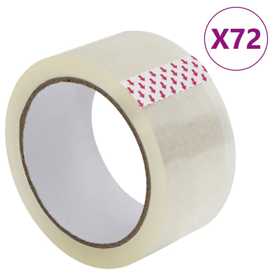 Paketklebeband 72 Stk. 48 Mm X 66 M