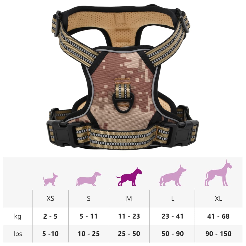 Hundegeschirr Reflektierend Verstellbar