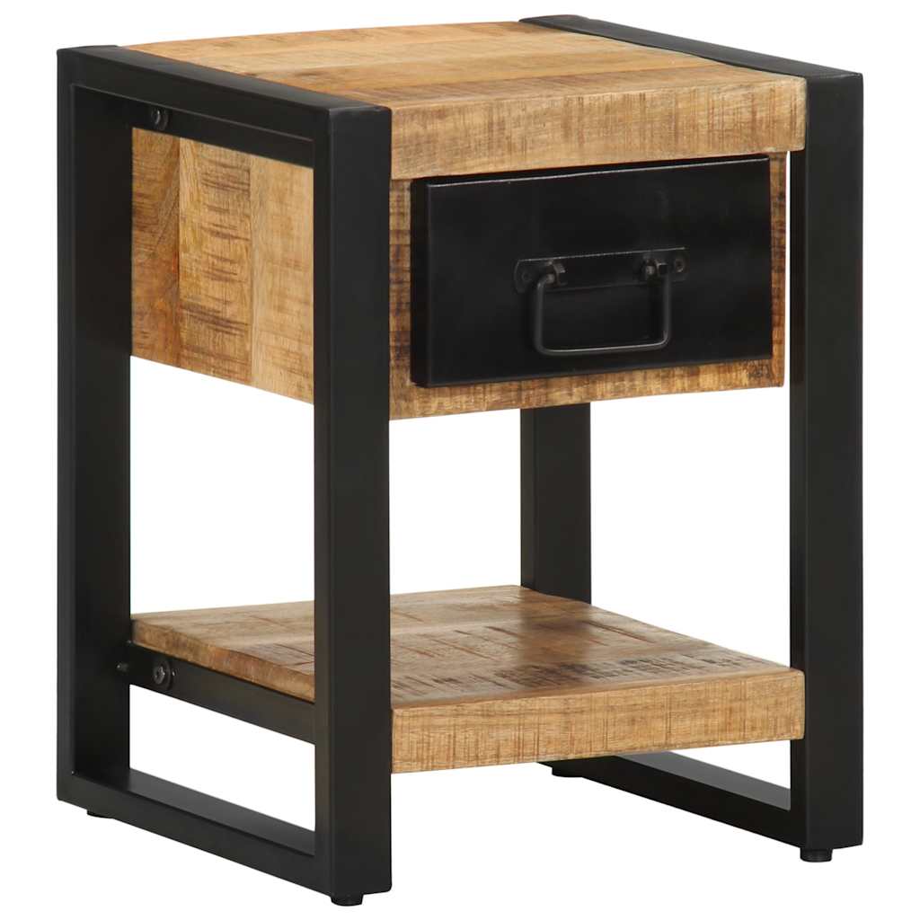 Nachttisch 35X34X45 Cm Altholz Massiv