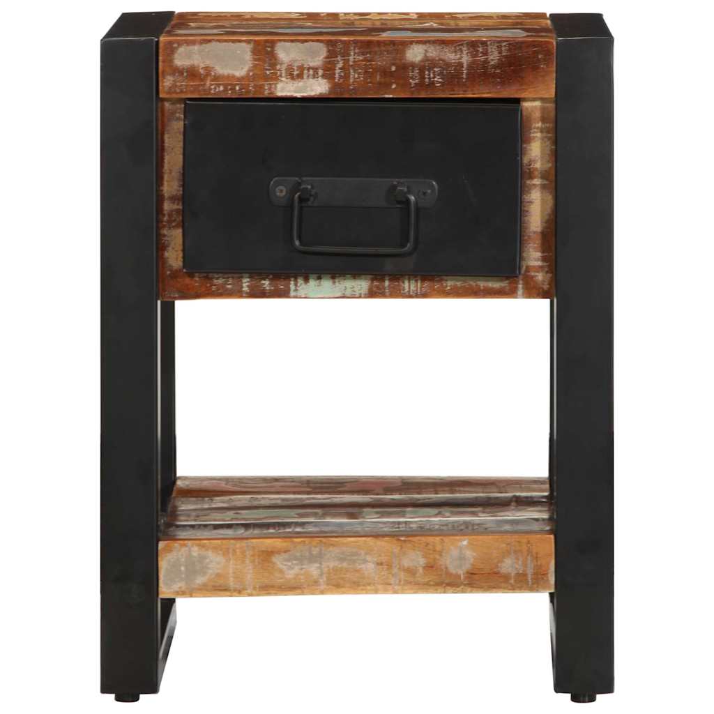 Nachttisch 35X34X45 Cm Altholz Massiv
