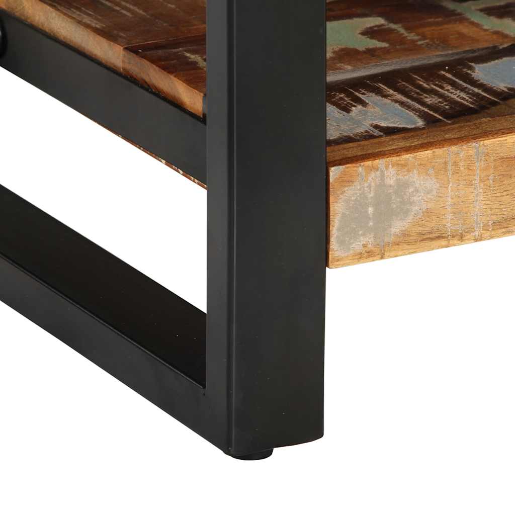 Nachttisch 35X34X45 Cm Altholz Massiv