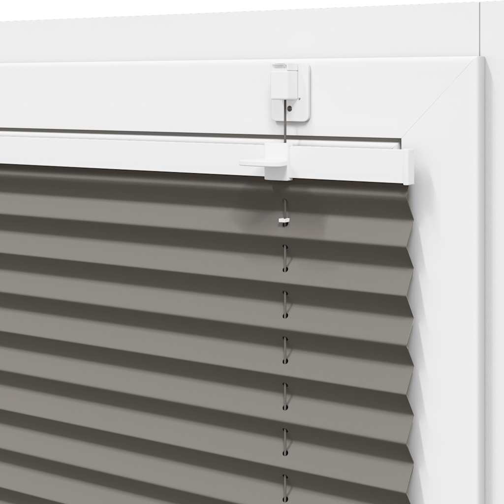 Plissee Stoffbreite 54,4 Cm Polyester Anthrazit