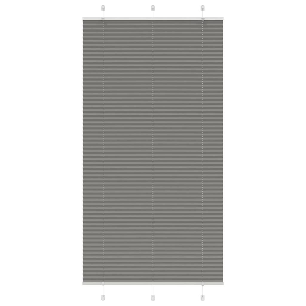 Plissee Stoffbreite 54,4 Cm Polyester Anthrazit