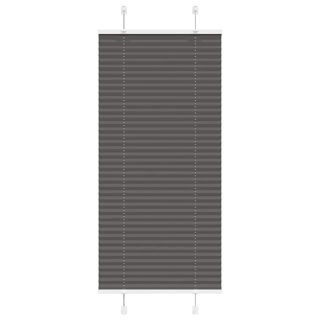 Plissee Stoffbreite 69,4 Cm Polyester Schwarz