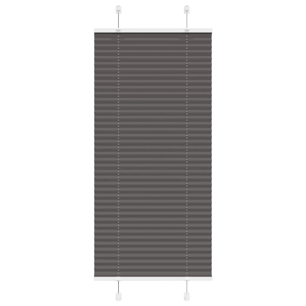 Plissee Stoffbreite 69,4 Cm Polyester Schwarz