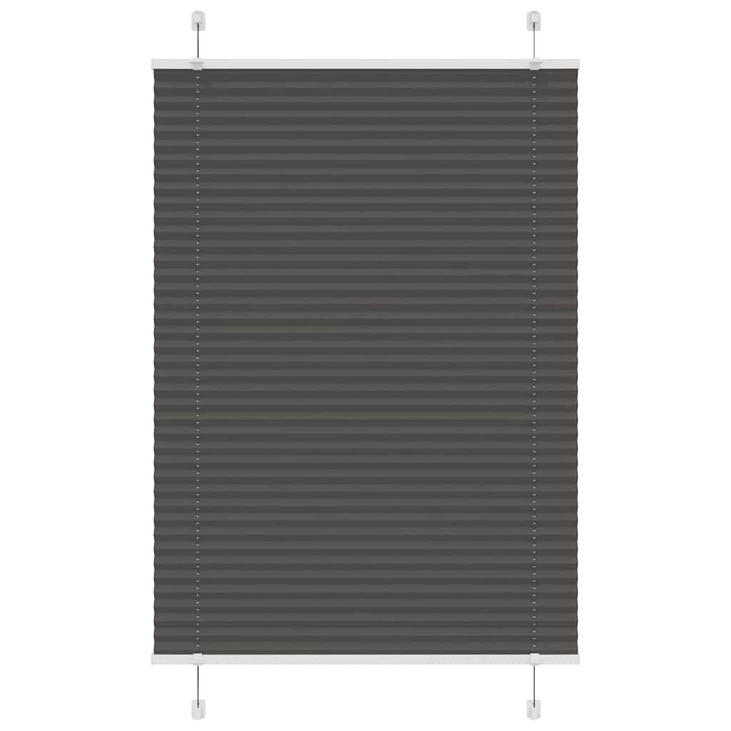 Plissee Stoffbreite 69,4 Cm Polyester Schwarz
