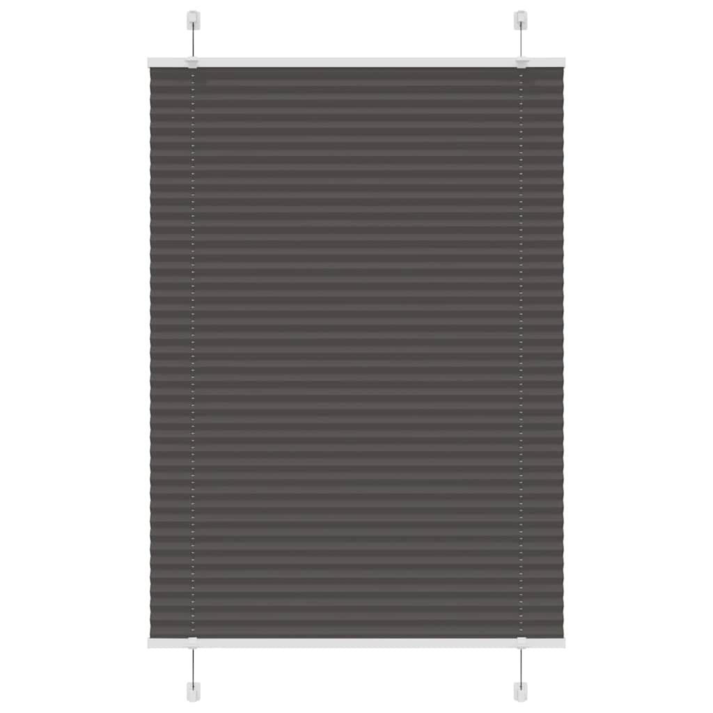 Plissee Stoffbreite 69,4 Cm Polyester Schwarz