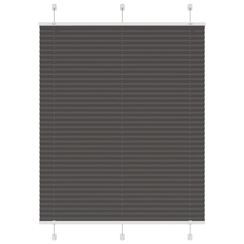 Plissee Stoffbreite 69,4 Cm Polyester Schwarz