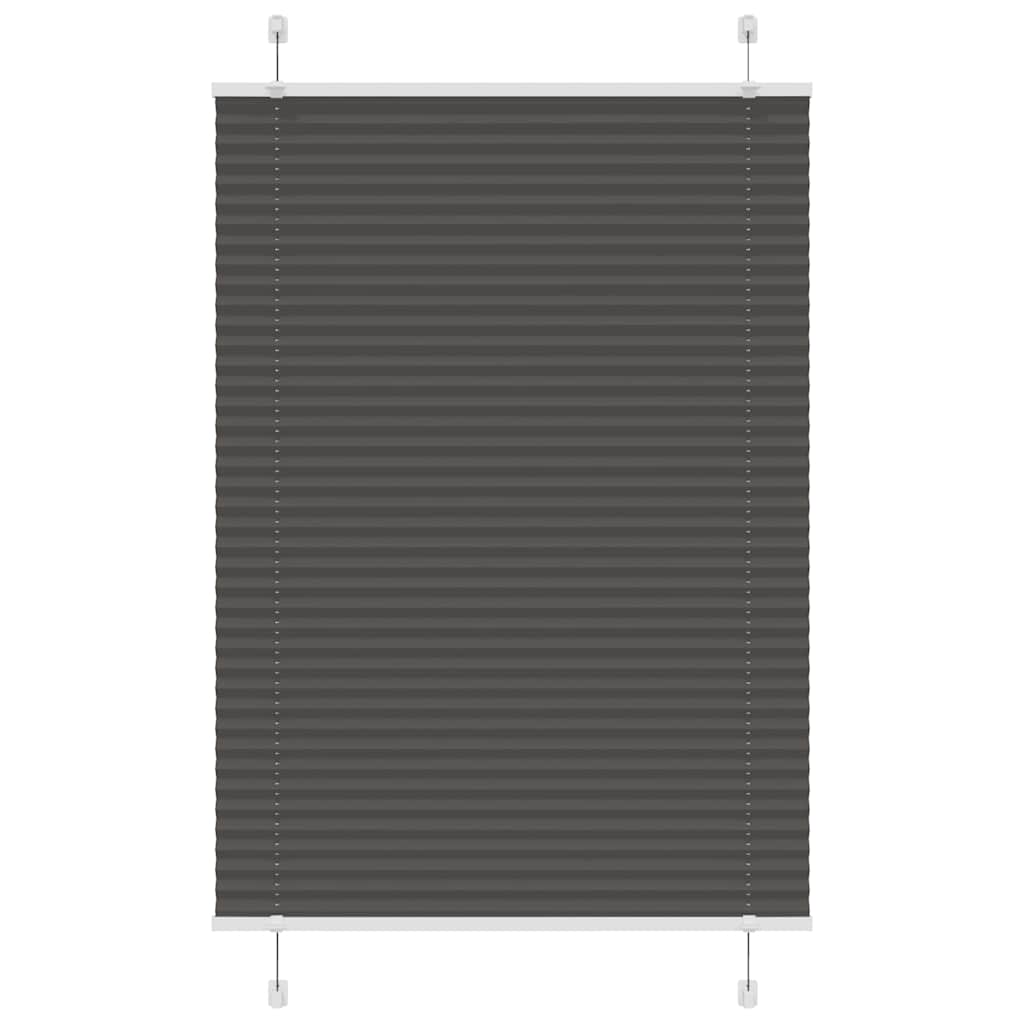 Plissee Stoffbreite 69,4 Cm Polyester Schwarz