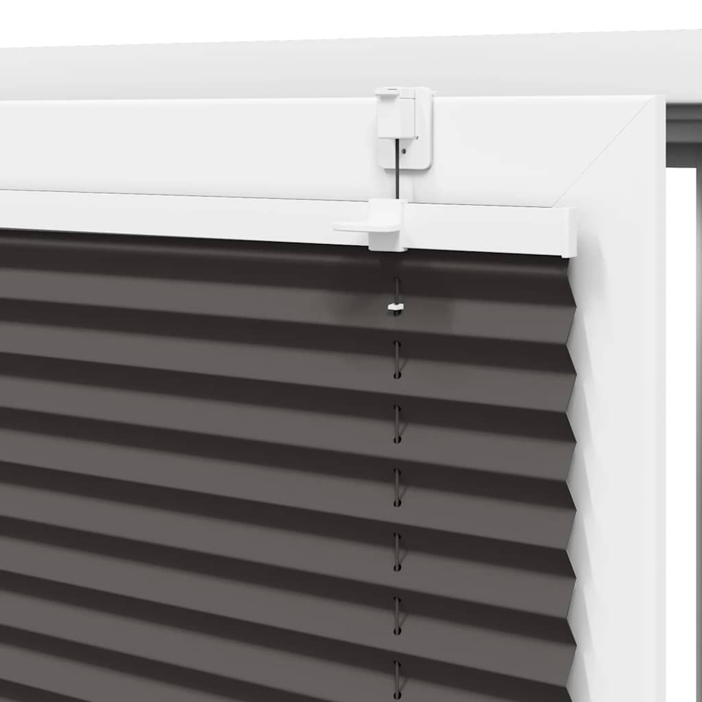 Plissee Stoffbreite 69,4 Cm Polyester Schwarz