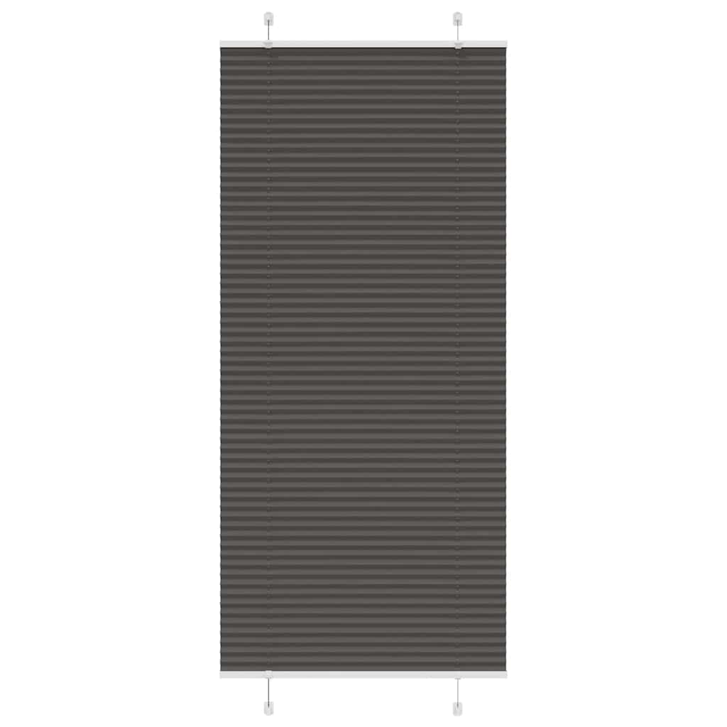 Plissee Stoffbreite 69,4 Cm Polyester Schwarz