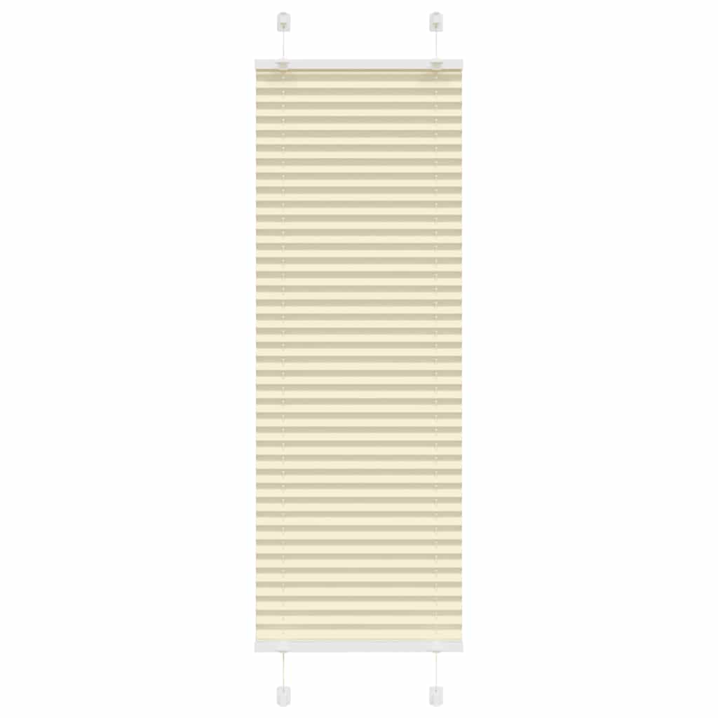 Plissee Stoffbreite 109,4 Cm Polyester Creme