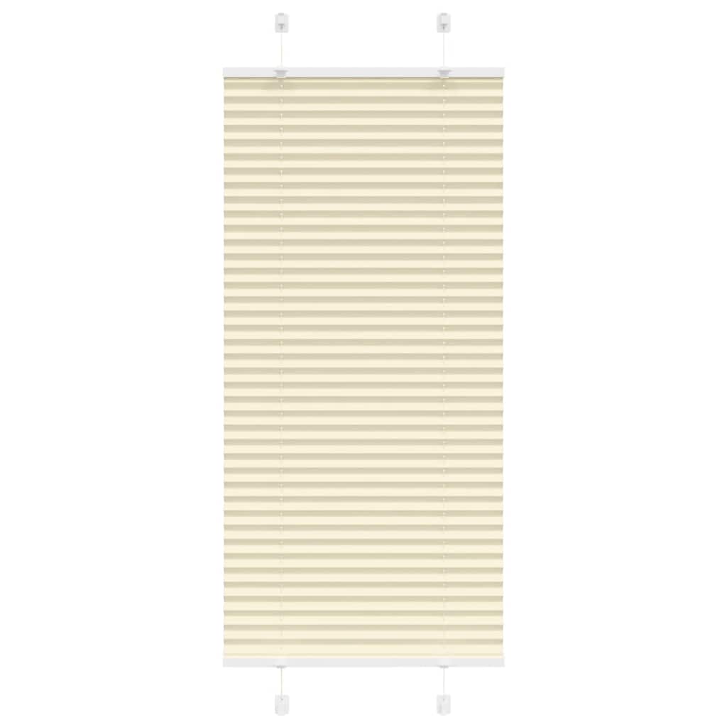 Plissee Stoffbreite 109,4 Cm Polyester Creme