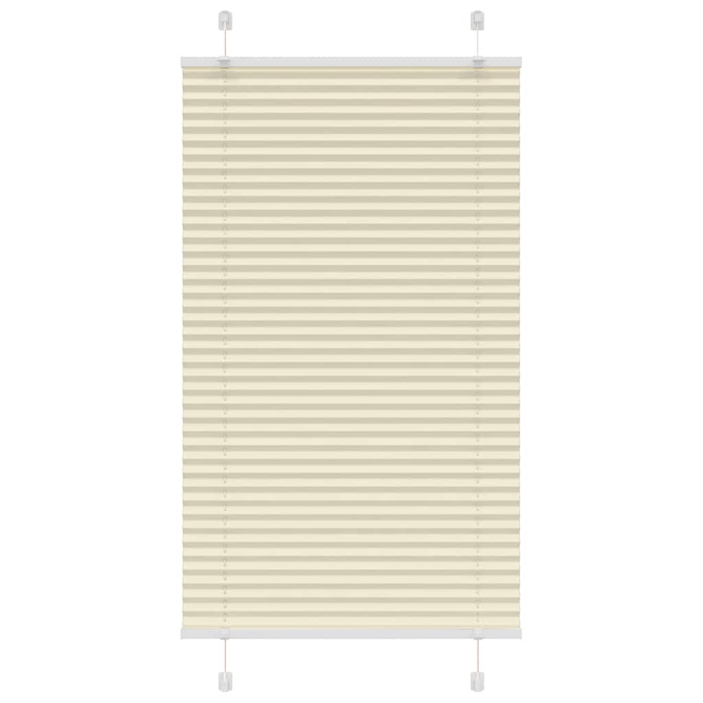 Plissee Stoffbreite 109,4 Cm Polyester Creme