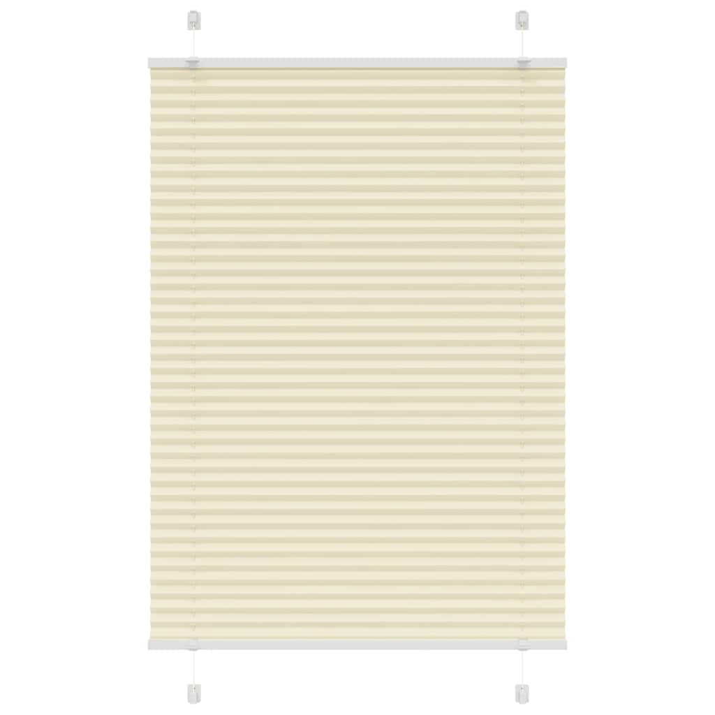Plissee Stoffbreite 109,4 Cm Polyester Creme