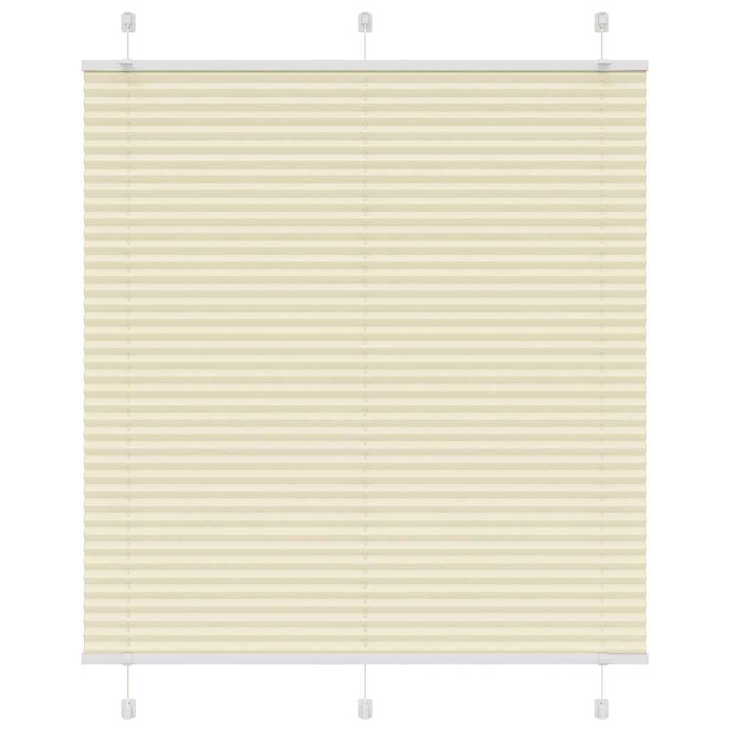 Plissee Stoffbreite 109,4 Cm Polyester Creme