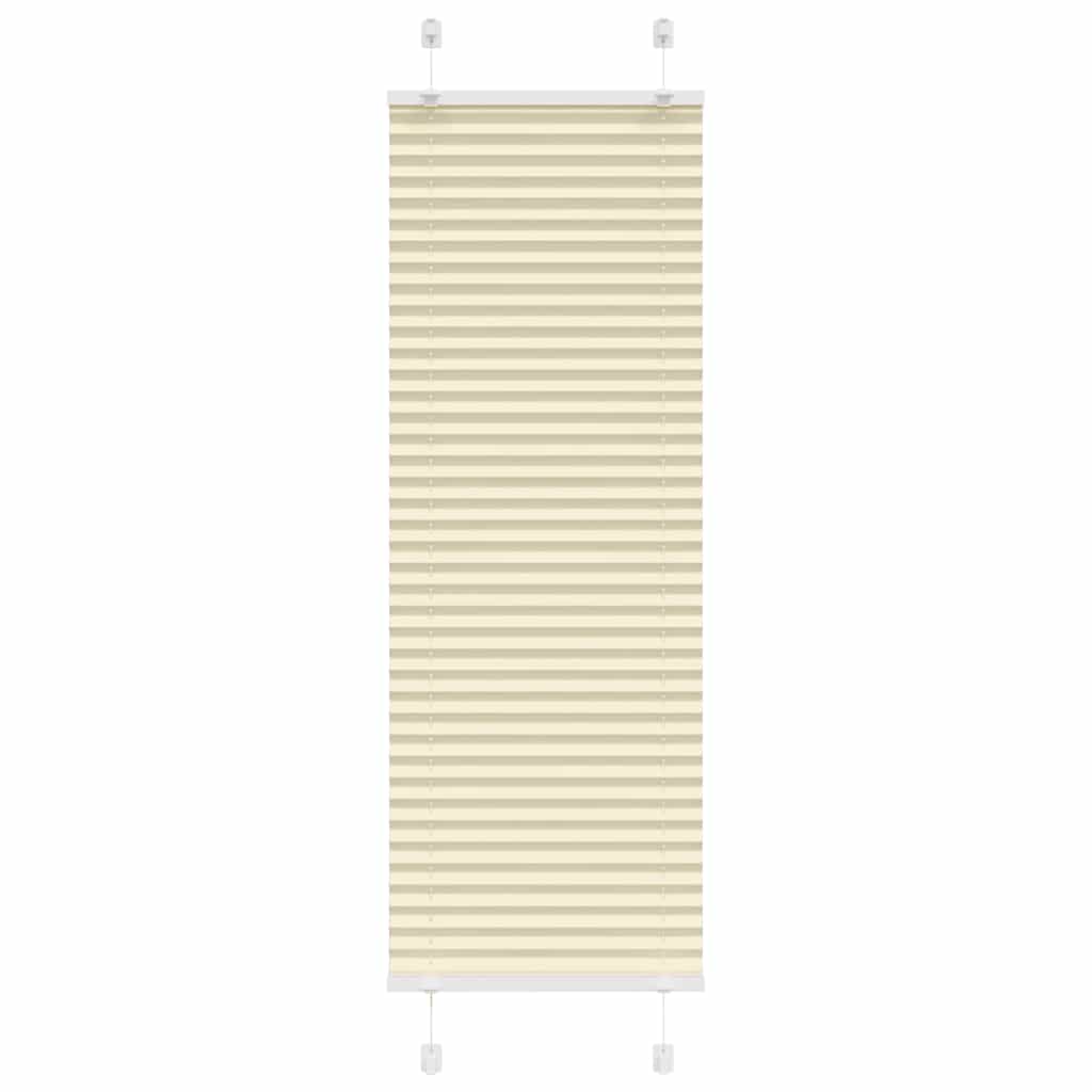 Plissee Stoffbreite 109,4 Cm Polyester Creme