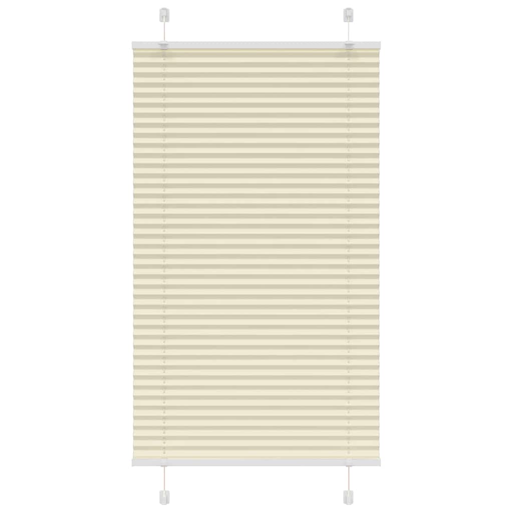 Plissee Stoffbreite 109,4 Cm Polyester Creme