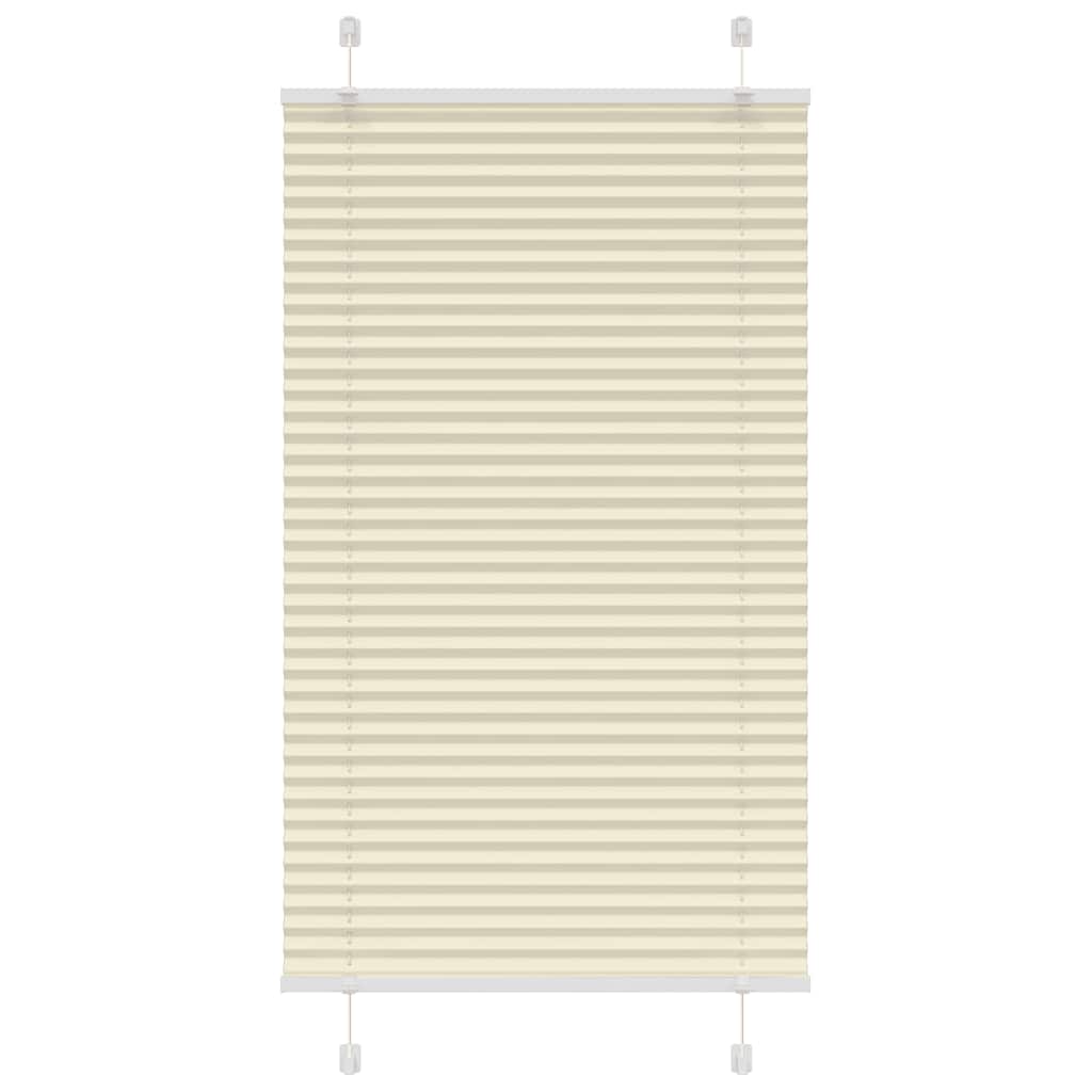 Plissee Stoffbreite 109,4 Cm Polyester Creme