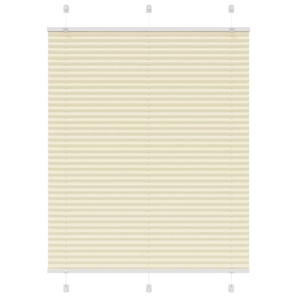 Plissee Stoffbreite 109,4 Cm Polyester Creme