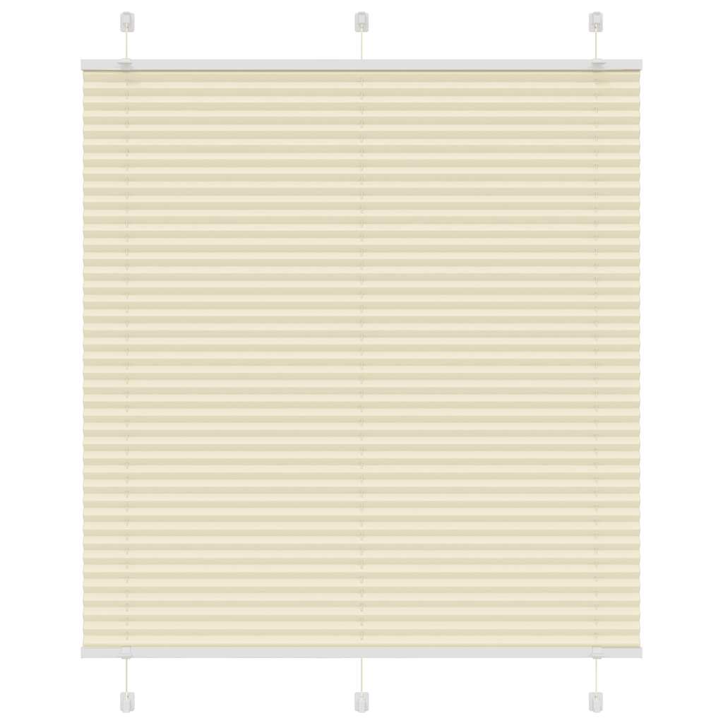 Plissee Stoffbreite 109,4 Cm Polyester Creme