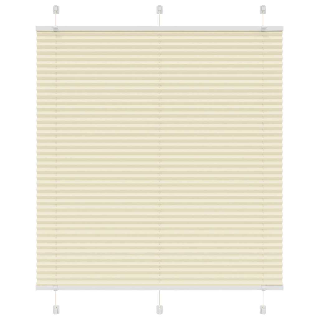 Plissee Stoffbreite 109,4 Cm Polyester Creme
