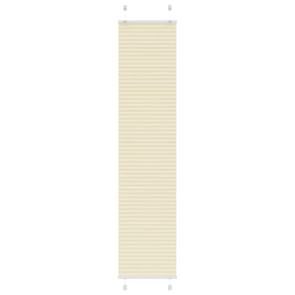 Plissee Stoffbreite 109,4 Cm Polyester Creme