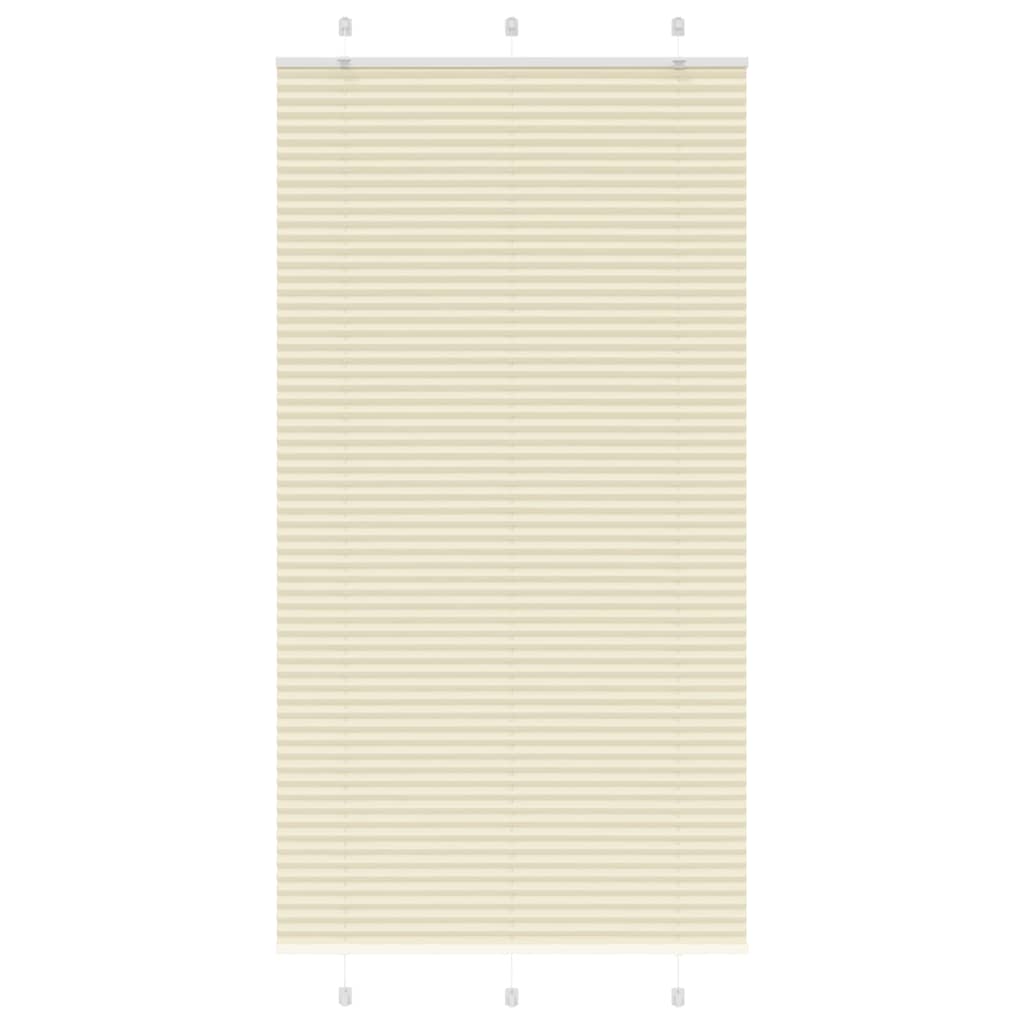 Plissee Stoffbreite 109,4 Cm Polyester Creme