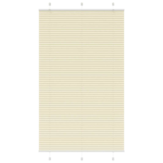 Plissee Stoffbreite 109,4 Cm Polyester Creme
