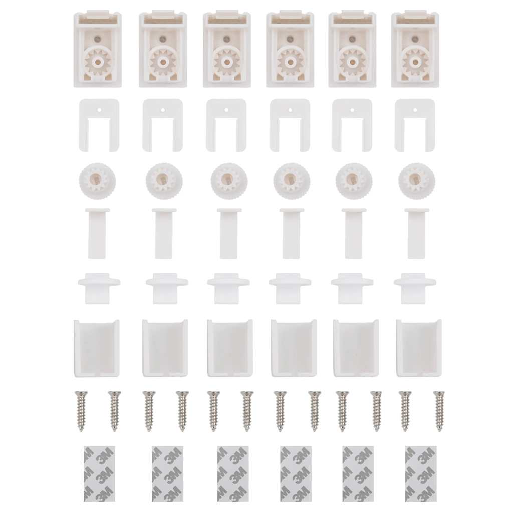 Plissee Stoffbreite 109,4 Cm Polyester Creme