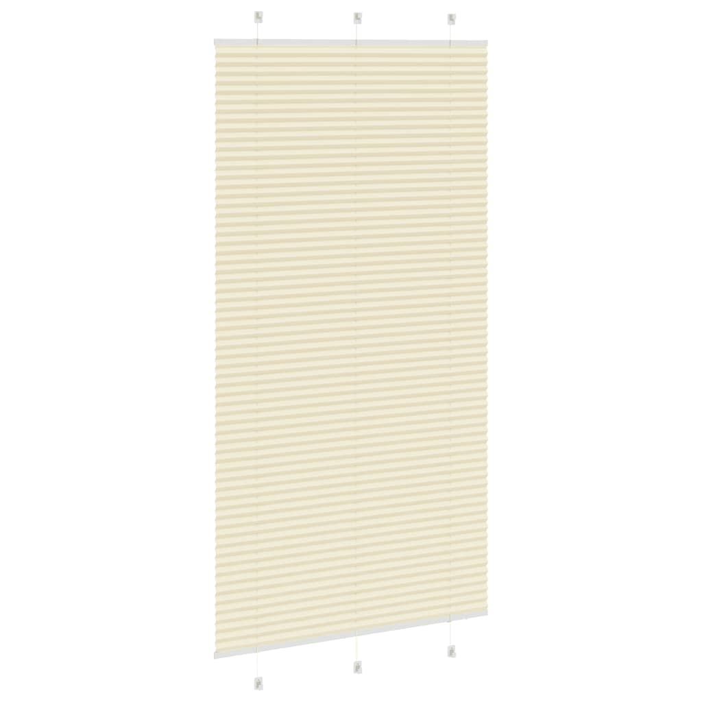 Plissee Stoffbreite 109,4 Cm Polyester Creme