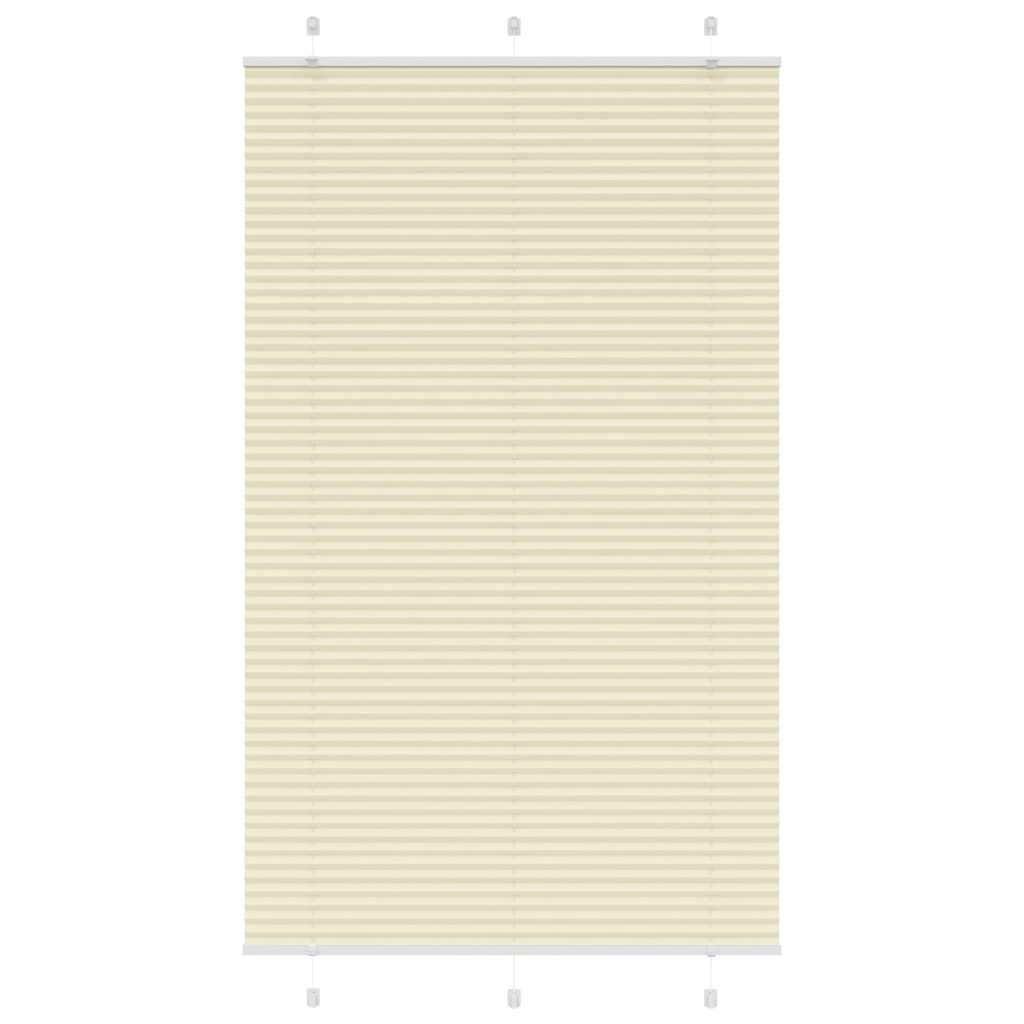 Plissee Stoffbreite 109,4 Cm Polyester Creme