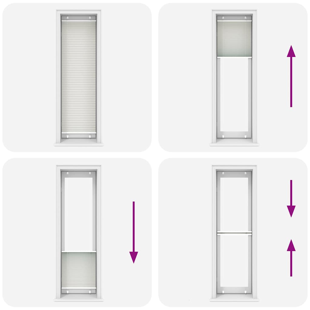 Plissee Stoffbreite 54,4 Cm Polyester Hellgrau