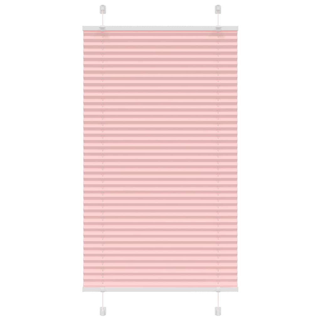 Plissee Stoffbreite 109,4 Cm Polyester Rosa