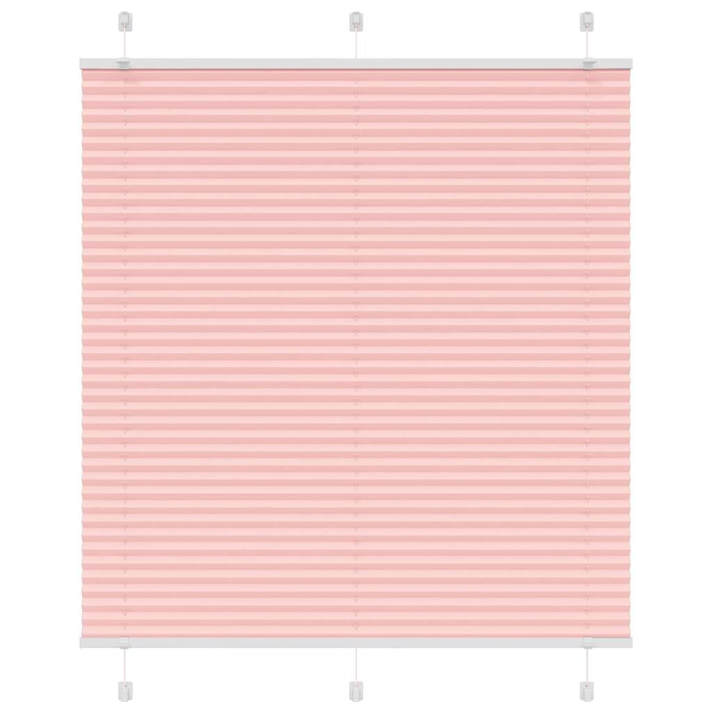 Plissee Stoffbreite 109,4 Cm Polyester Rosa