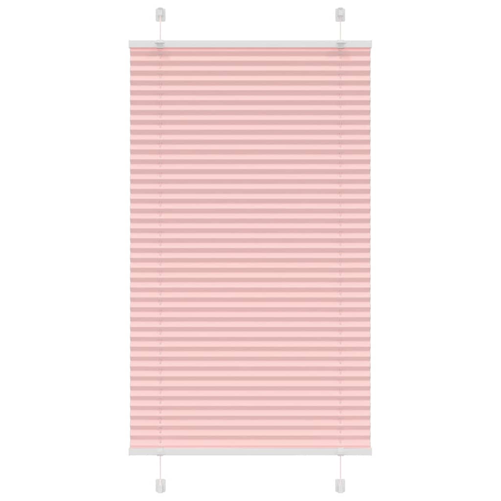Plissee Stoffbreite 109,4 Cm Polyester Rosa