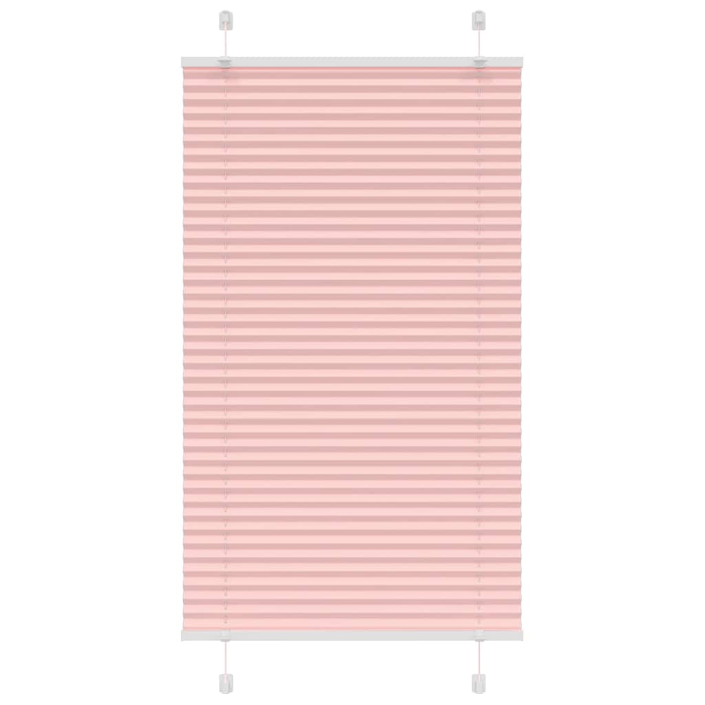 Plissee Stoffbreite 109,4 Cm Polyester Rosa