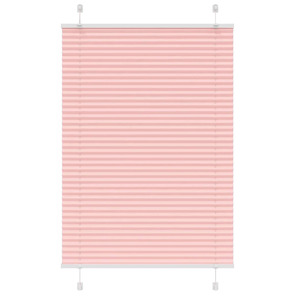 Plissee Stoffbreite 109,4 Cm Polyester Rosa