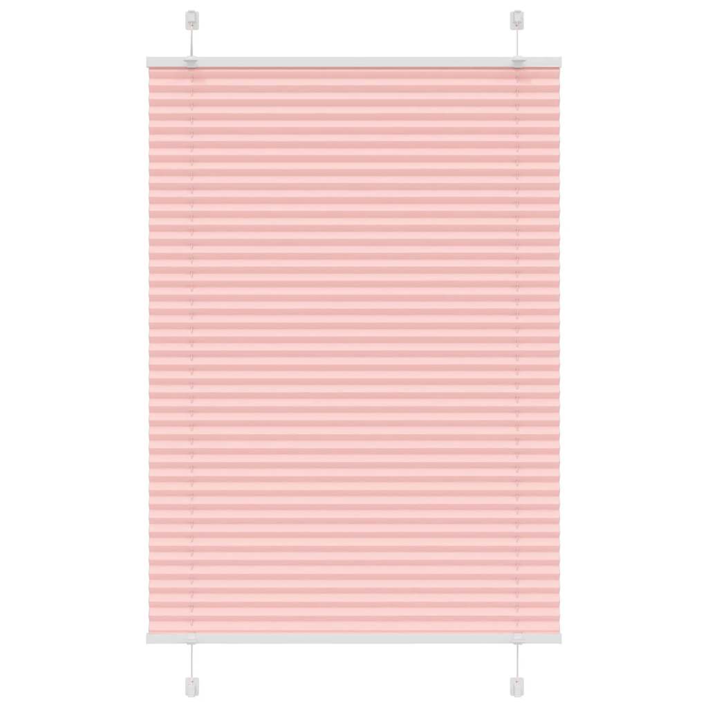 Plissee Stoffbreite 109,4 Cm Polyester Rosa