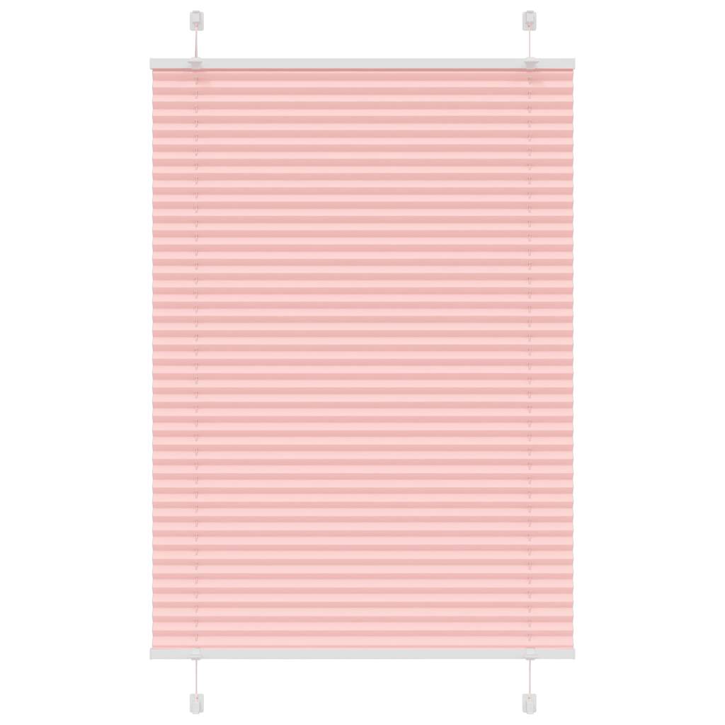 Plissee Stoffbreite 109,4 Cm Polyester Rosa