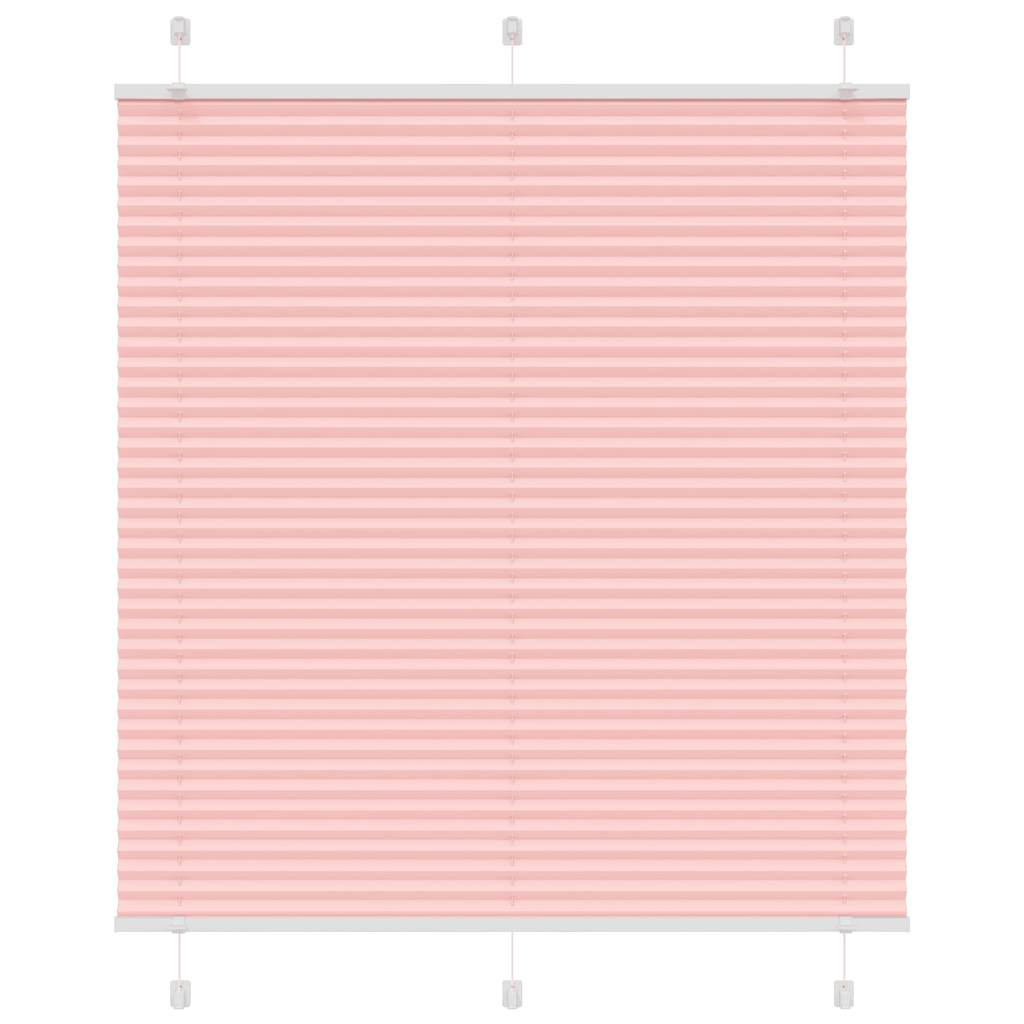 Plissee Stoffbreite 109,4 Cm Polyester Rosa
