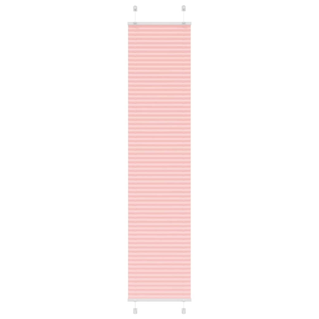Plissee Stoffbreite 109,4 Cm Polyester Rosa